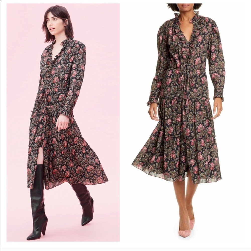 La vie rebecca Taylor chouette midi dress